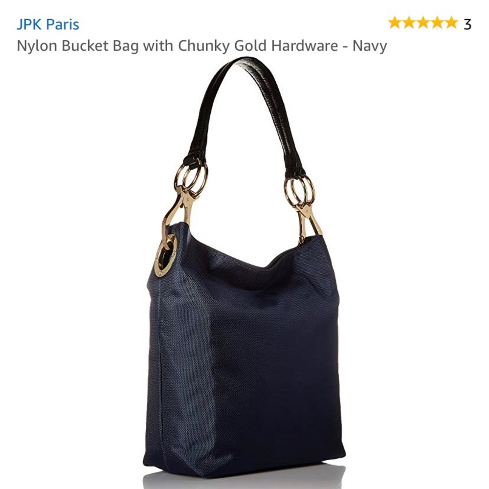 JPK Paris Nylon Bucket Bag